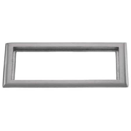 Hubbell Wiring Device-Kellems Box Cover, Wall Box Type, 3 Gang, Metallic SA3085